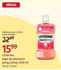 Rossmann Listerine, płyn do płukania jamy ustnej oferta