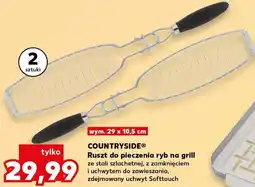 Kaufland COUNTRYSIDE Ruszt do pieczenia ryb na grill 2 sztuki oferta