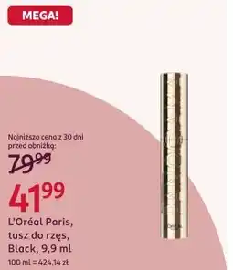 Rossmann L'Oréal Paris, tusz do rzęs, Black oferta