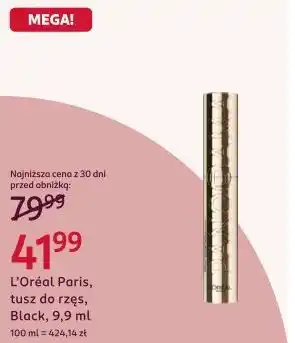 L'Oréal Paris, tusz do rzęs, Black