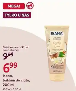Rossmann Isana, balsam do ciała oferta
