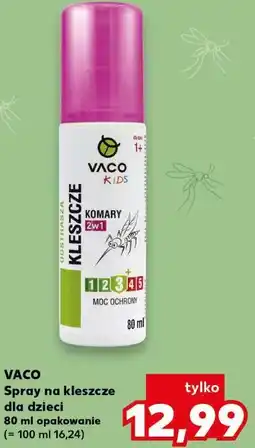 Kaufland VACO Spray na kleszcze dla dzieci 80 ml opakowanie oferta