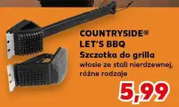 Kaufland Szczotka do grilla włosie ze stali nierdzewnej, różne rodzaje COUNTRYSIDE LET'S BBQ oferta