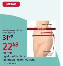 Rossmann Marilyn, figi damskie cięte lasterowo, rozm. M, 1 szt oferta