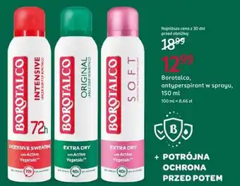 Rossmann Borotalco, antyperspirant w sprayu oferta