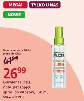 Rossmann Garnier Fructis, nabłyszczający spray do włosów oferta