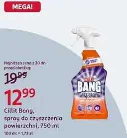 Rossmann Cillit Bang, spray do czyszczenia powierzchni oferta