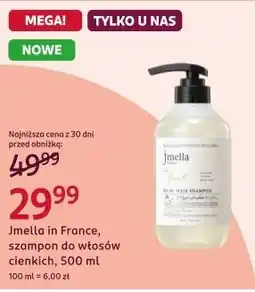 Rossmann Jmella in France, szampon do włosów cienkich oferta
