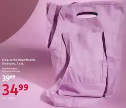 Rossmann Eloy, torba bawełniana, fioletowa, 1 szt oferta