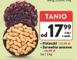 Intermarche Fistaszki / Żurawina suszona oferta