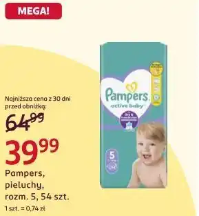 Pampers, pieluchy, rozm. 5, 54 szt