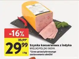 Intermarche Szynka konserwowa z indyka oferta