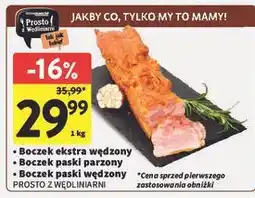 Intermarche Boczek ekstra wędzony oferta