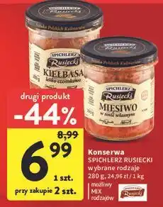 Intermarche Konserwa SPICHLERZ RUSIECKI oferta