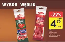Intermarche Kabanosy DUDA wybrane rodzaje oferta