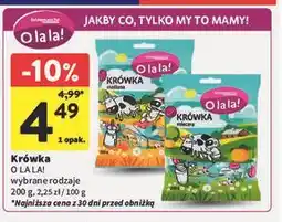 Intermarche Krówka O LA LA! wybrane rodzaje oferta