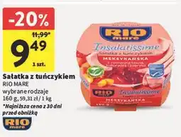 Intermarche Sałatka z tuńczykiem wybrane rodzaje oferta