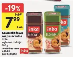 Intermarche Kawa zbożowa rozpuszczalna INKA wybrane rodzaje oferta