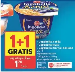 Intermarche Jogobella 8 zbóż / Musli / Ziarna i nasiona oferta