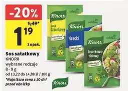 Intermarche Sos sałatkowy KNORR oferta