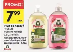 Intermarche Płyn do naczyń FROSCH wybrane rodzaje oferta