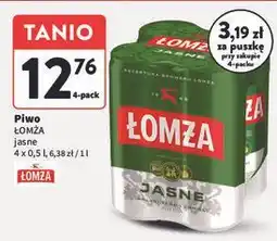 Intermarche Piwo ŁOMŻA jasne oferta