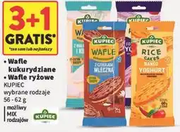 Intermarche Wafle kukurydziane / Wafle ryżowe KUPIEC wybrane rodzaje oferta