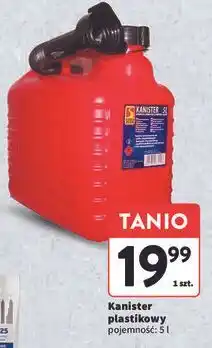 Intermarche Kanister plastikowy pojemność oferta