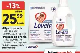 Intermarche Płyn do prania lub Proszek do prania Lovela oferta