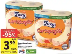 Intermarche Ręcznik papierowy FOXY 2 warstwy, Cartapaglia oferta