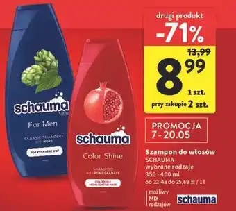 Intermarche Szampon do włosów SCHAUMA oferta