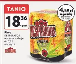 Intermarche Piwo DESPERADOS wybrane rodzaje oferta