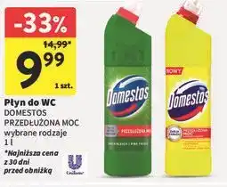 Intermarche Płyn do WC DOMESTOS PRZEDŁUŻONA MOC wybrane rodzaje oferta