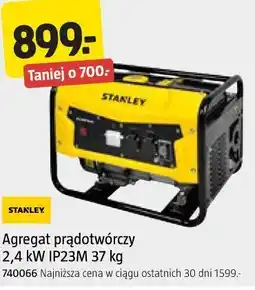 Jula Agregat prądotwórczy STANLEY 2,4 kW IP23M oferta