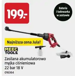 Jula Zasilana akumulatorowo myjka ciśnieniowa MEEC TOOLS oferta