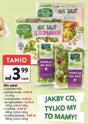 Intermarche Mix sałat Z Sadów i Pól oferta