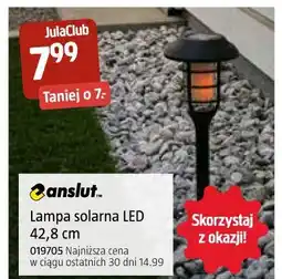 Jula Lampa solarna LED 42,8 cm oferta