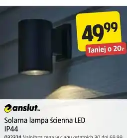 Jula anslut Solarna lampa ścienna LED IP44 oferta