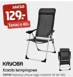 Jula KAYOBA Krzesło kempingowe oferta