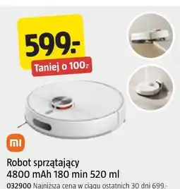 Jula Xiaomi Robot sprzątający 4800 mAh 180 min oferta