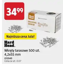 Jula Wkręty tarasowe 500 szt. Hard Head oferta