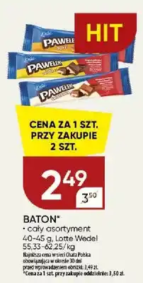 Chata Polska Baton Lotte Wedel oferta