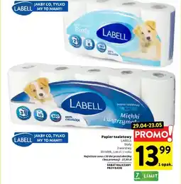 Intermarche Papier toaletowy Labell biały 3 warstwy oferta