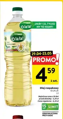 Intermarche Olej rzepakowy O LA LA! oferta