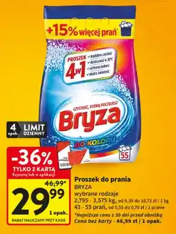 Intermarche Proszek do prania Bryza 4w1 do koloru oferta