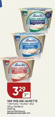 Chata Polska Serek wiejski Almette delikatny z dodatkiem ricotty Hochland oferta