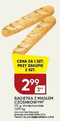 Chata Polska Bagietka z masłem czosnkowym Vandemoortele oferta