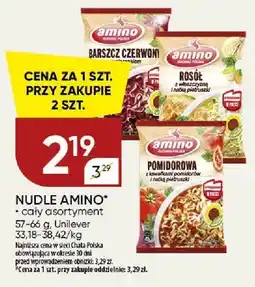 Chata Polska Nudle Amino Unilever oferta