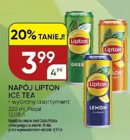 Chata Polska Napój Lipton Ice Tea wybrany asortyment Pepsi oferta
