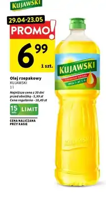 Intermarche Olej rzepakowy Kujawski oferta
